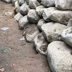 Boulder Wall Construction